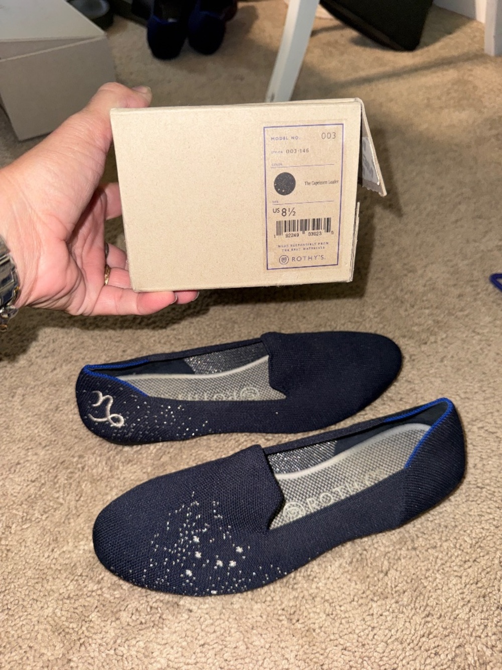 Rothy’s Capricorn Loafer (with Box) sz 8.5